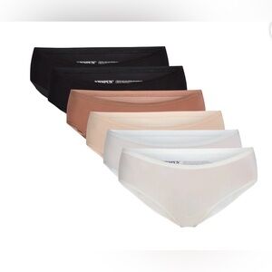 Joyspun Women's Microfiber Hipster Panties, 6-Pack